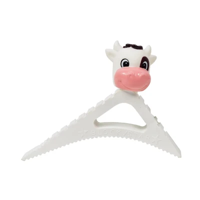 Gambar Blockystar Penahan Pintu Cow - Putih