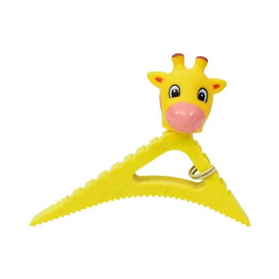 Gambar Blockystar Penahan Pintu Giraffee - Kuning