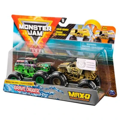 Gambar Monster Jam 1:64 Set Diecast Double Down Showdown Random