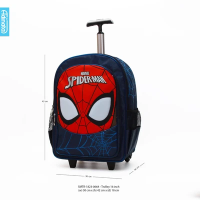 Gambar Marvel 16 Inci Tas Koper Anak Spiderman 0664