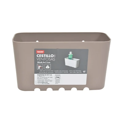 Gambar Tatay Keranjang Penyimpanan Dinding 20x8.5x11 cm - Cokelat