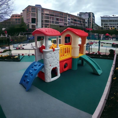 Gambar Paso Slide Playhouse Climber Gl7153 1