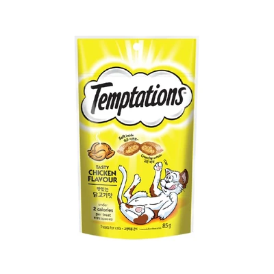 Gambar Temptation Camilan Kucing Tasty Chicken 85 gr