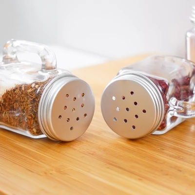 Gambar Picas Tempat Bumbu Dapur 38 ml Set 4 Pcs Transparan