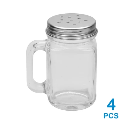 Gambar Picas Tempat Bumbu Dapur 38 ml Set 4 Pcs Transparan