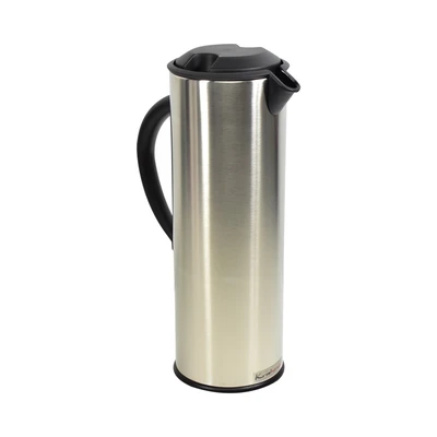 Gambar Krishome 1 Ltr Teko Vacuum Flask Round Stainless