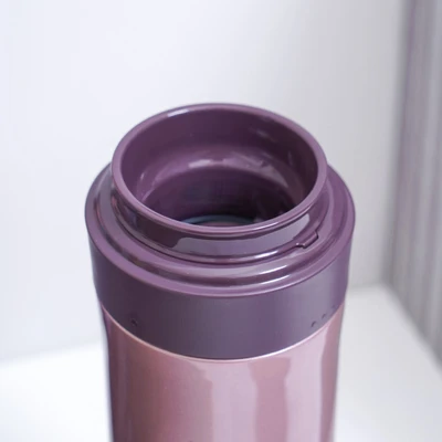 Gambar Thermos Tumbler Vacuum Flask Stainless Steel Dengan Saringan 480 ml - Pink