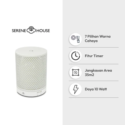 Gambar Serene House Diffuser Ultrasonic Asterism 130 ml