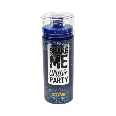 Gambar Smash 375 Ml Cascade Glitter Botol Minum - Biru