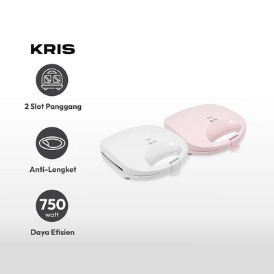 Gambar Kris Toaster Sandwich 2 Slice 750 Watt - Putih