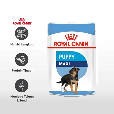 Gambar Royal Canin Makanan Anjing Basah Puppy Large 140 gr