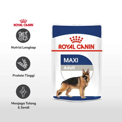 Gambar Royal Canin Makanan Anjing Basah Adult Maxi 85 gr