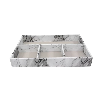 Gambar Arthome Organizer Meja 30x20x4.6 Cm - Marble