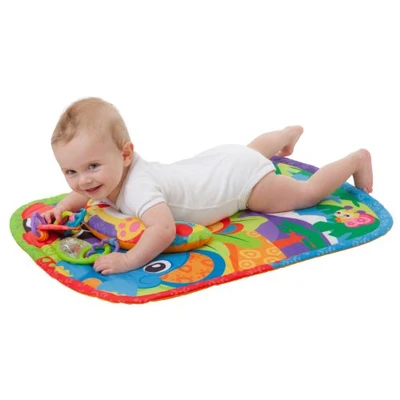 Gambar Playgro Matras Bayi Tummy Time Mat And Pillow 122152