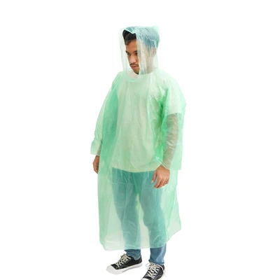 Gambar Soleil Poncho Emergency Peva - Hijau