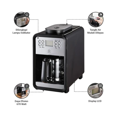 Gambar Kels 850 Ml Electrical Coffee Maker