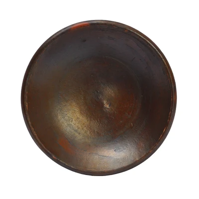 Gambar Pendopo Piring Makan Tembikar 18 cm - Cokelat