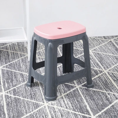 Gambar Informa Palmer Bangku - Abu-Abu/Pink