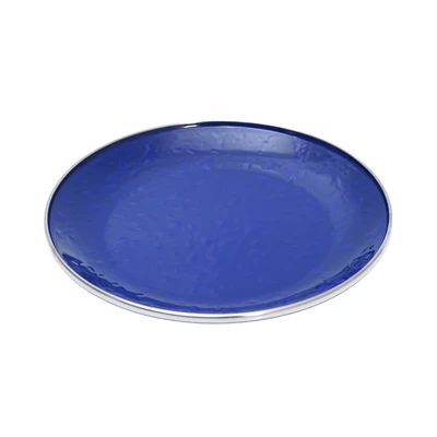 Gambar Kichero Piring Makan Bule On 20.3 cm - Biru