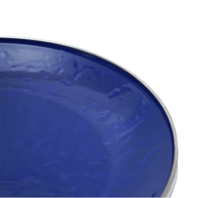 Gambar Kichero Piring Makan Bule On 20.3 cm - Biru