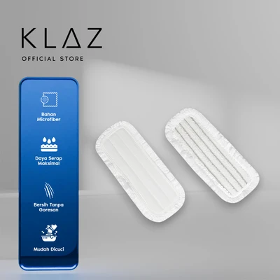 Gambar Klaz Refill Kain Pel Microfiber 2 Pcs