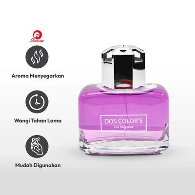 Gambar Flamingo White Musk Pengharum Mobil - Ungu