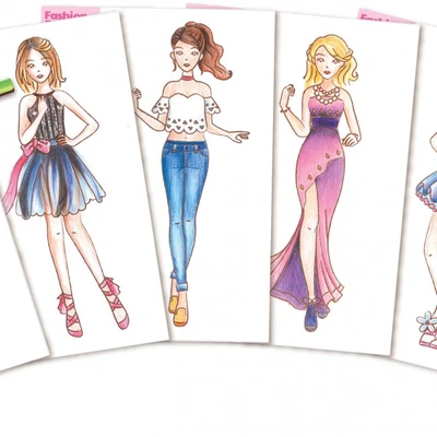 Gambar 4m Set Art Fashion Studio 00-04720