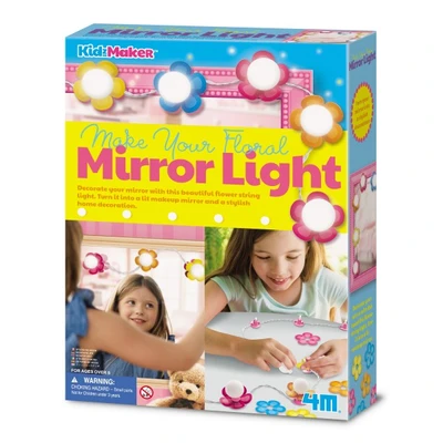 Gambar 4M Art Floral Mirror Light