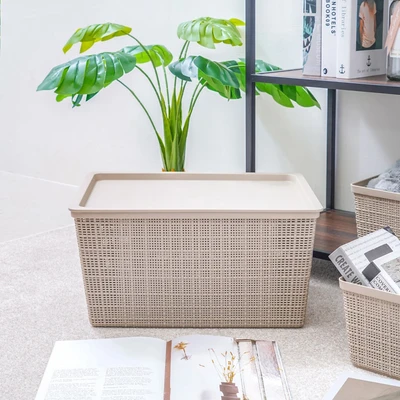 Gambar Informa Kotak Penyimpanan Dengan Tutup 44.7x32.2x23.2 cm