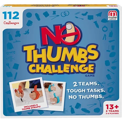 Gambar Mattel Set Games No Thumbs Challenge Fvj04