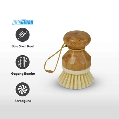 Gambar Proclean Sikat Alat Makan 9 cm - Krem