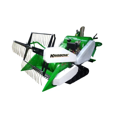 Gambar Krisbow Mesin Panen Padi Combine Harvester Mini 11hp