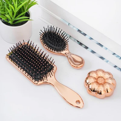 Gambar Ataru Sisir Travel - Rose Gold