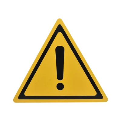 Gambar Krisbow Sign Label Warning 34.3 x 30.2 x 0.7 cm