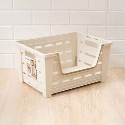 Gambar Tontarelli Keranjang Penyimpanan 40x30 cm - Beige