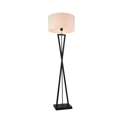 Gambar Informa Fidel Lampu Lantai - Hitam/Linen