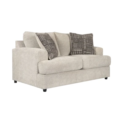 Gambar Ashley Soletren Sofa Fabric 2 Seater - Abu-Abu Muda