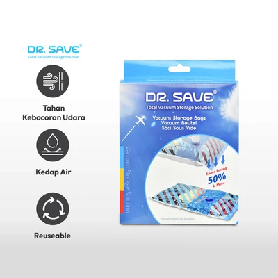 Gambar Dr. Save Set 4 Pcs Kantung Vakum Mini Travel