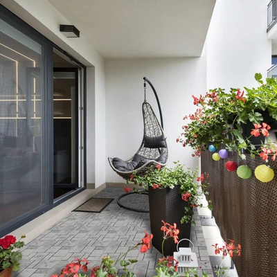 Gambar Rainbodeck Quick Deck Stone Roma 30x30 cm - Abu-Abu