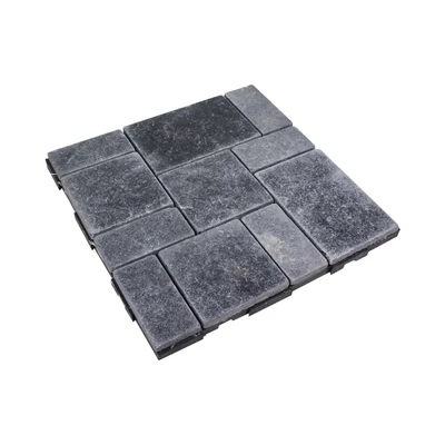 Gambar Rainbodeck Quick Deck Stone Roma 30x30 cm - Abu-Abu