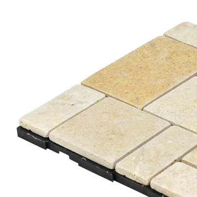 Gambar Rainbodeck Quick Deck Stone Roma 30x30 cm - Krem