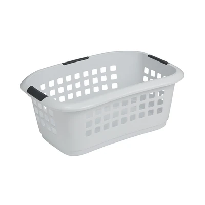 Gambar Ezy Storage Keranjang Laundry 51 Liter - Putih/Abu-Abu