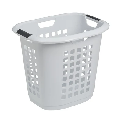 Gambar Ezy Storage Keranjang Laundry 63 Liter - Putih/Abu-Abu