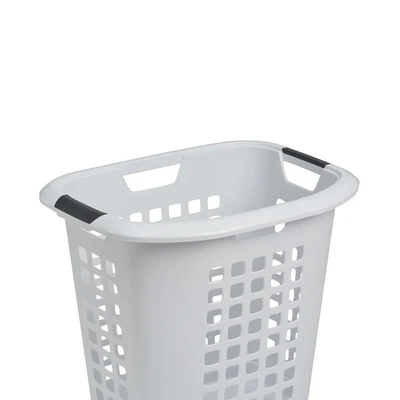 Gambar Ezy Storage Keranjang Laundry 63 Liter - Putih/Abu-Abu