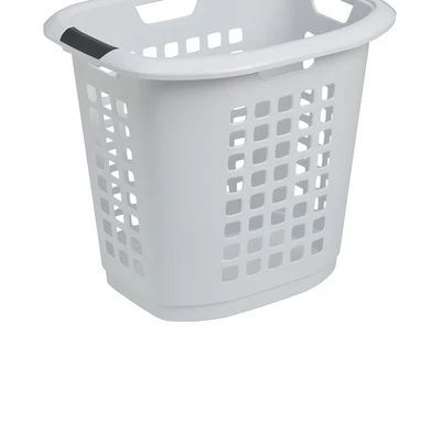 Gambar Ezy Storage Keranjang Laundry 63 Liter - Putih/Abu-Abu