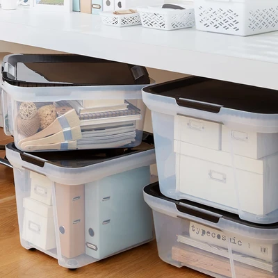 Gambar Ezy Storage Kotak Penyimpanan Dengan Tutup 39x27.5x13.5 cm
