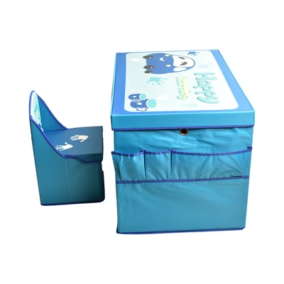 Gambar Krishome Set Kursi & Meja Anak Lipat - Biru