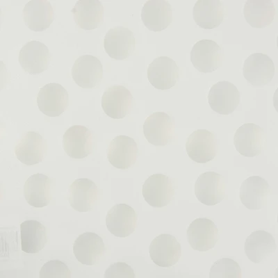 Gambar Ataru Tatakan Piring Plastik Polkadot 28.5X44 cm - Putih