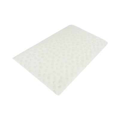 Gambar Ataru Tatakan Piring Plastik Polkadot 28.5X44 cm - Putih