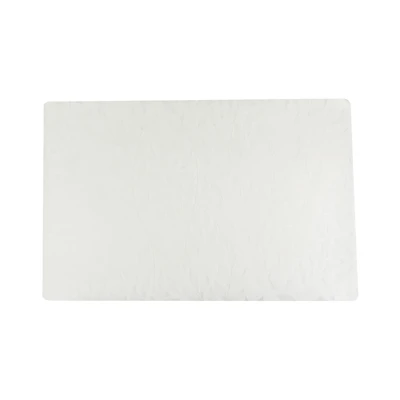Gambar Ataru Tatakan Piring Plastik Leaf 28x44 cm - Putih